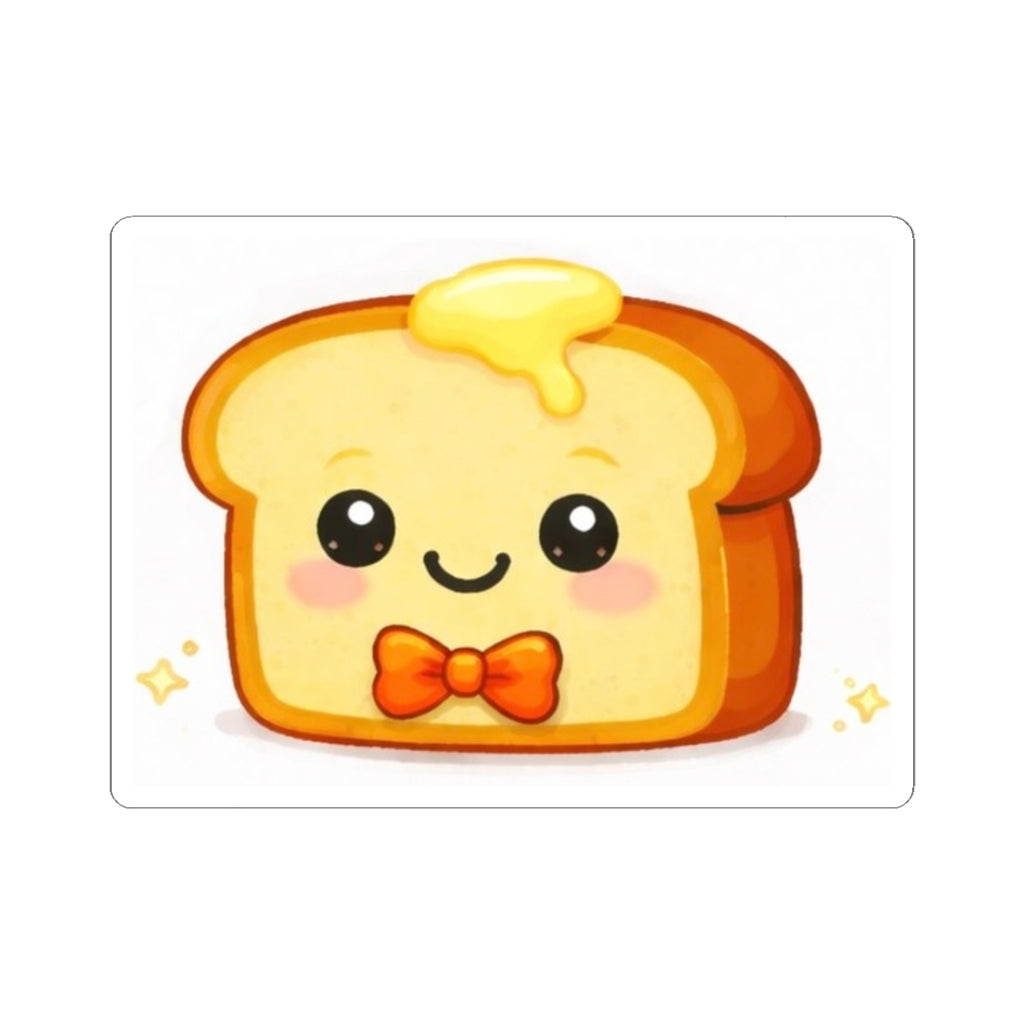Kiss-Cut  Sticker — Toasty Orange Bowtie