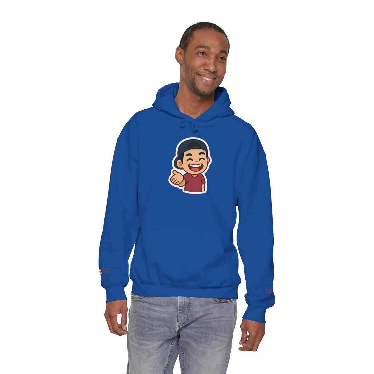 ToastyJerry Emoji Face - Graphic Hoodie