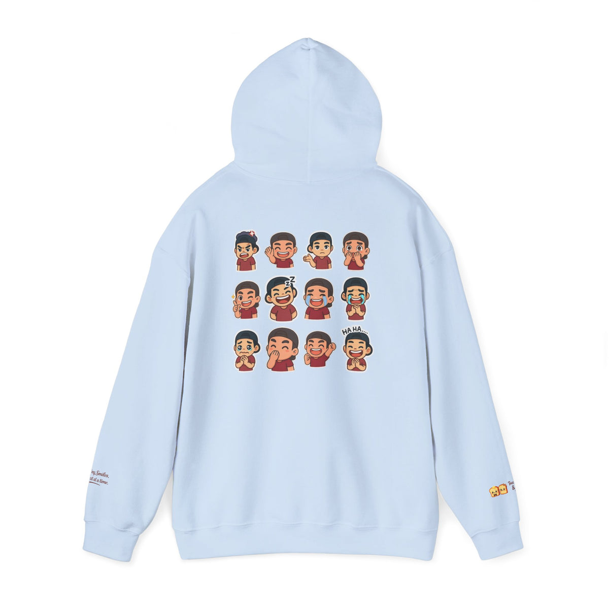 ToastyJerry Emoji Face - Graphic Hoodie