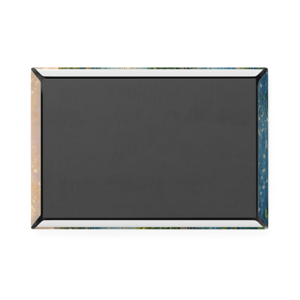 August Toasty Couple Rectangle Magnet