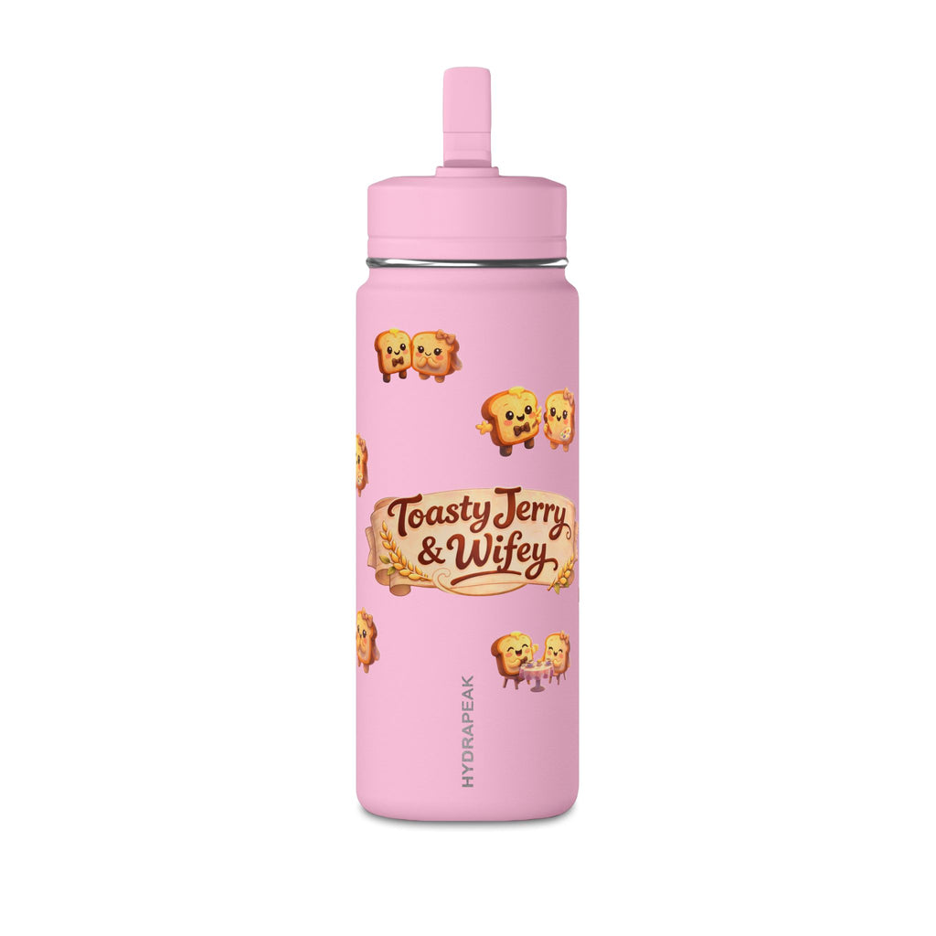 Toasty Jerry & Wifey Story Book - 20oz Stainless Sports Bottle