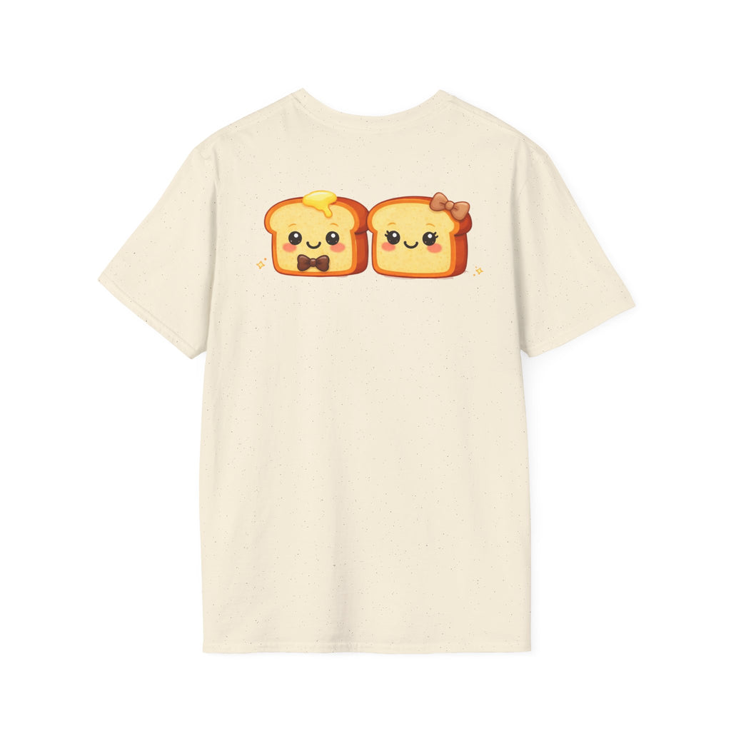 T-Shirt — 'Toasty Jerry & Wifey' (Large text) Couple Graphic Tee