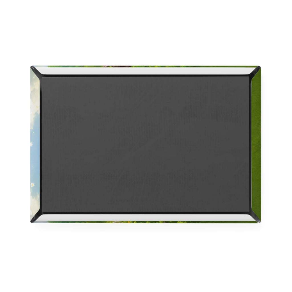 March Toasty Couple Rectangle Magnet