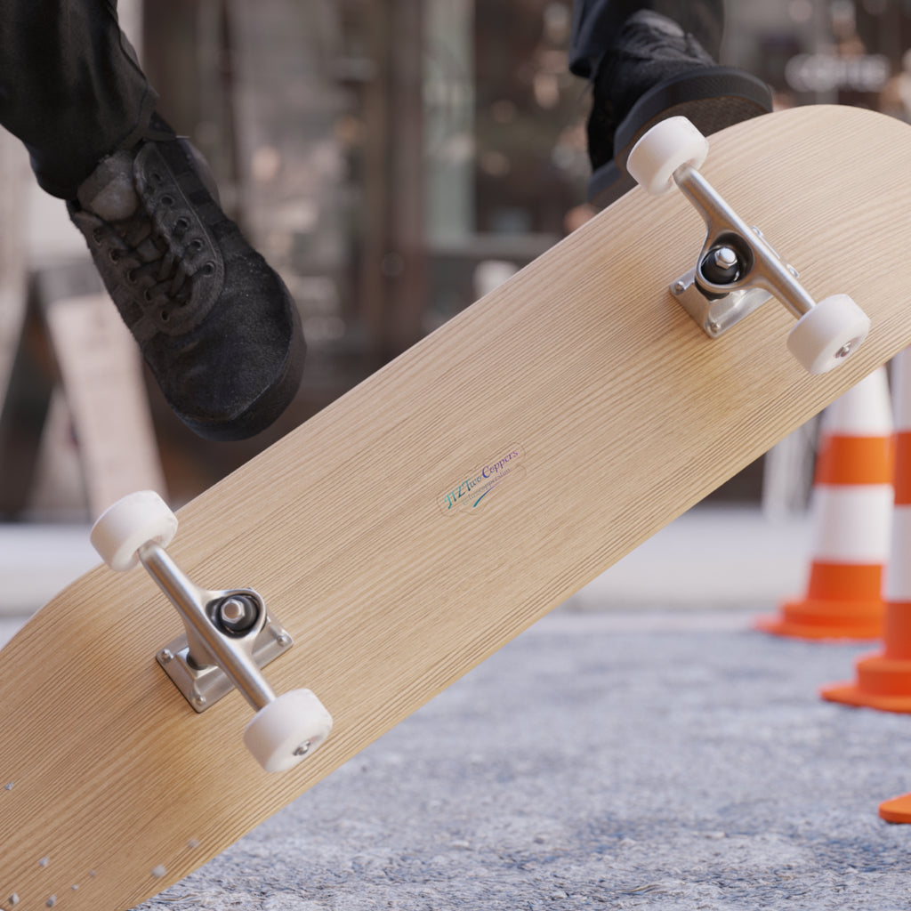 "ITZTwo Coppers @twocopperstim" Die-Cut Transparent Outdoor Sticker