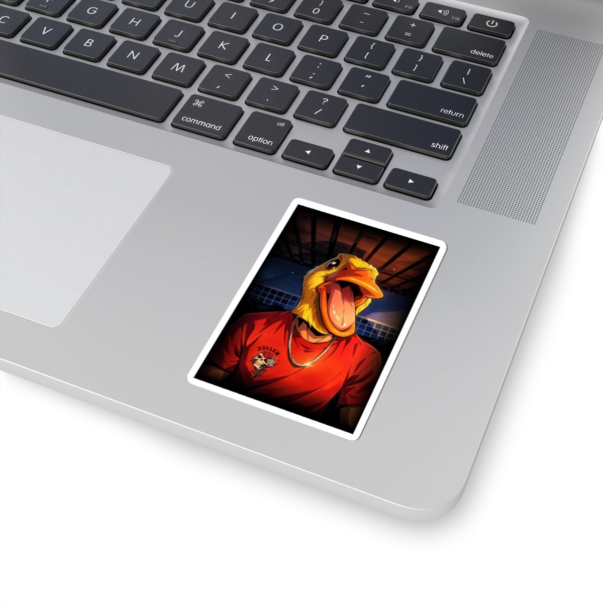 Kiss-Cut Sticker — Toasty Ducky Jerry