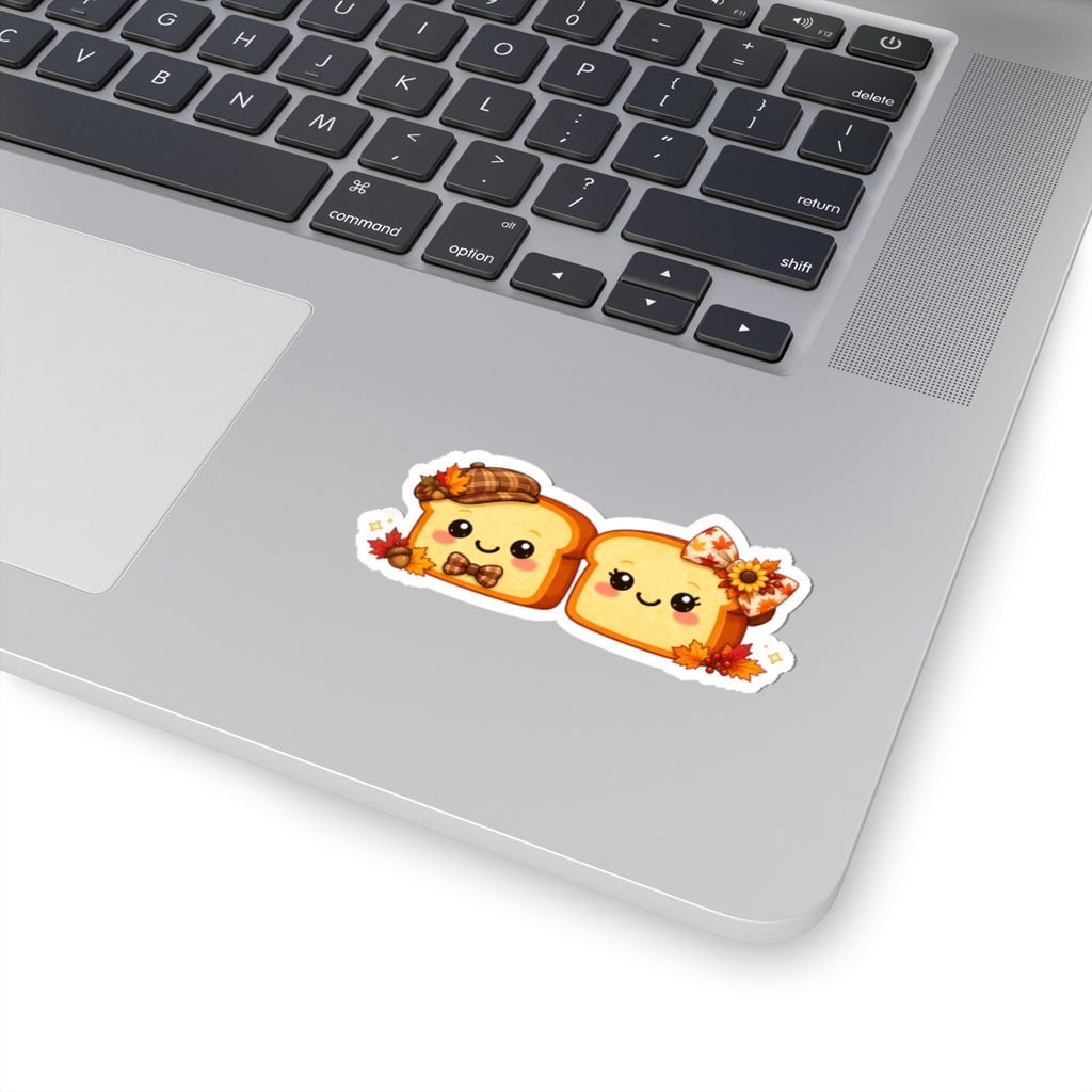 Autumn Toast Kiss-Cut Sticker #1