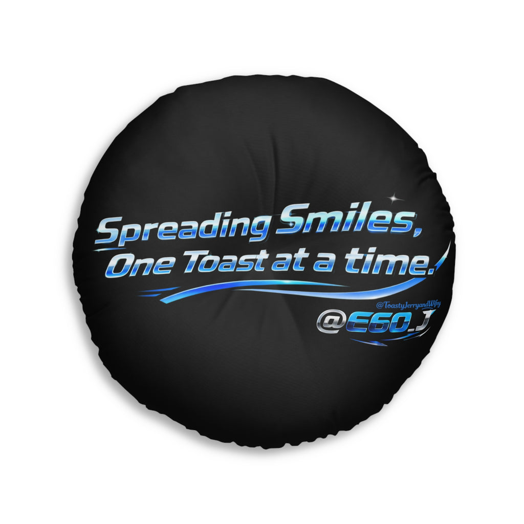 E60J x ToastyJerry & Wifey Collab - Round Tufted Pillow