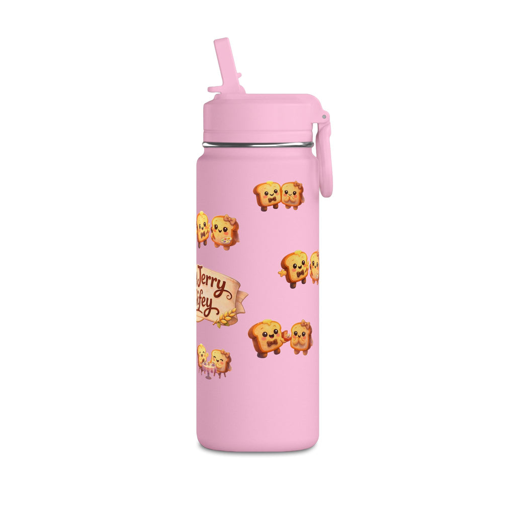 Toasty Jerry & Wifey Story Book - 20oz Stainless Sports Bottle