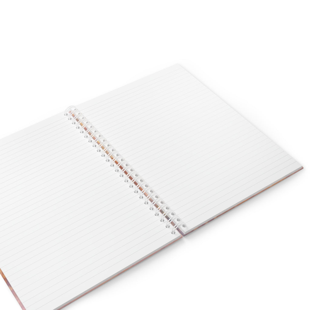 Spiral Notebook — "Spreading Smiles, One Toast at a Time" Cute Journal