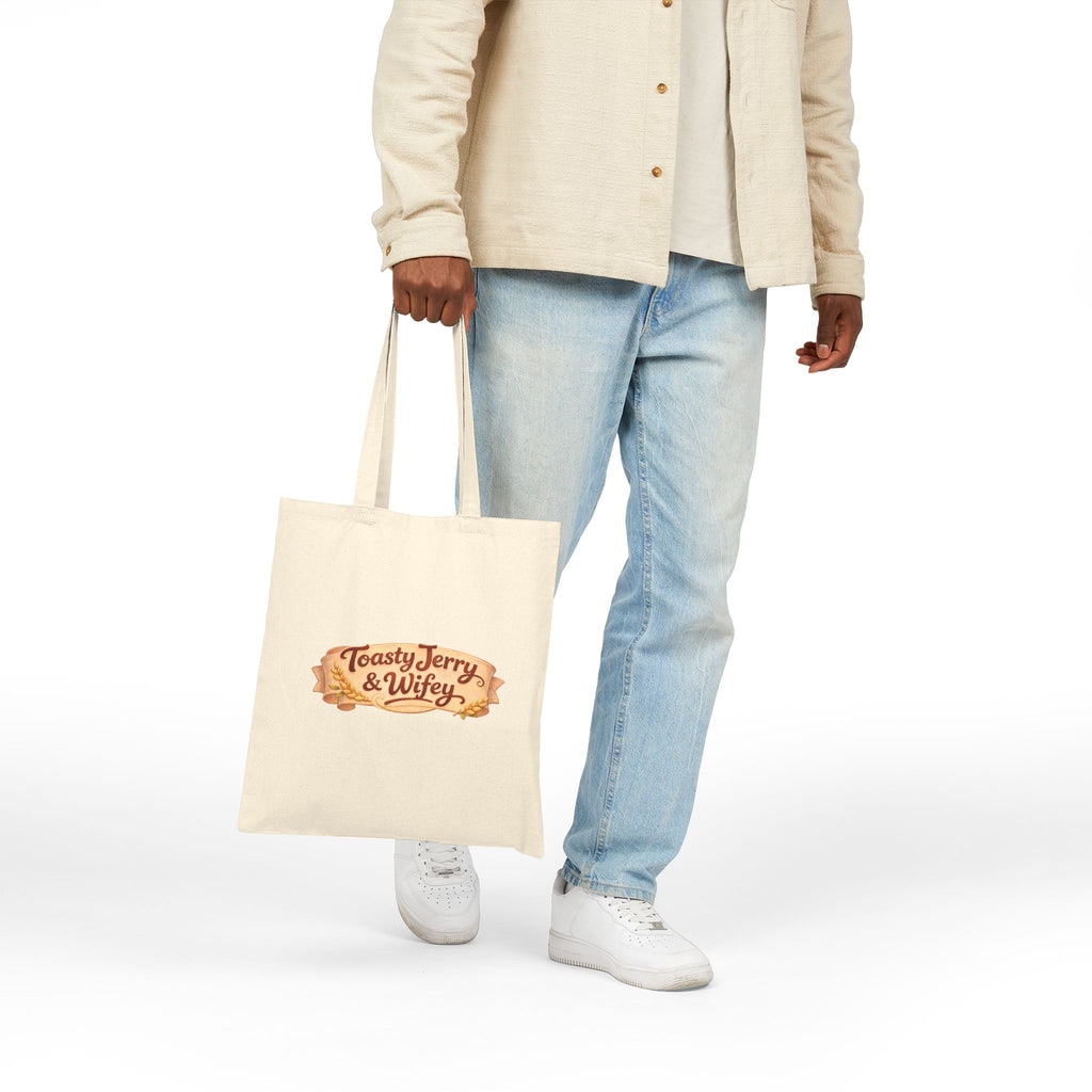 Canvas Tote — Toasty Jerry & Wifey Story Book