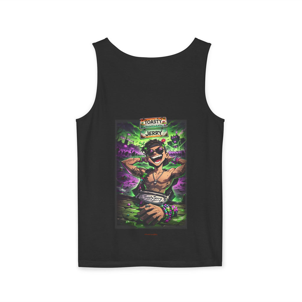Tank Top — "Toasty Jerry" Neon Rave