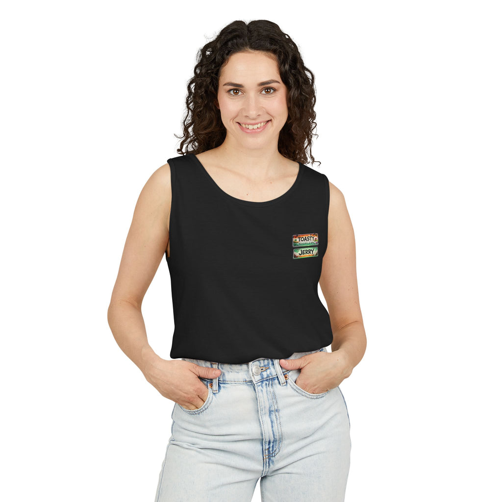 Tank Top — "Toasty Jerry" Neon Rave