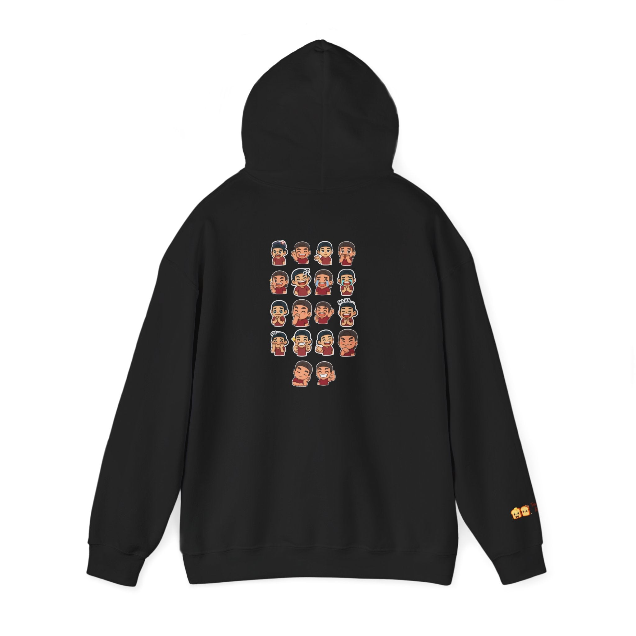 Hoodie — ToastyJerry Emoji Face Graphic Hoodie