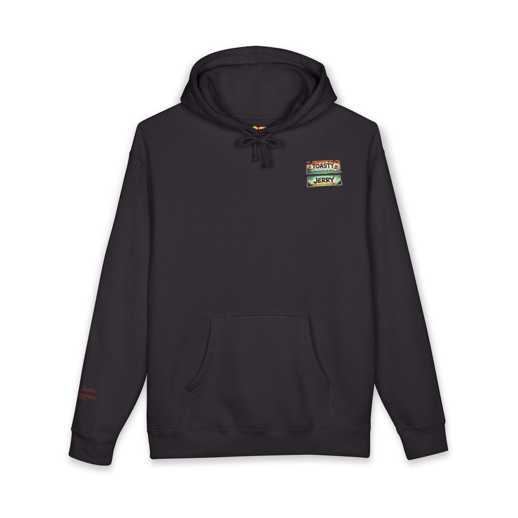 Heavyweight Hoodie - "Toasty Jerry" Neon Rave