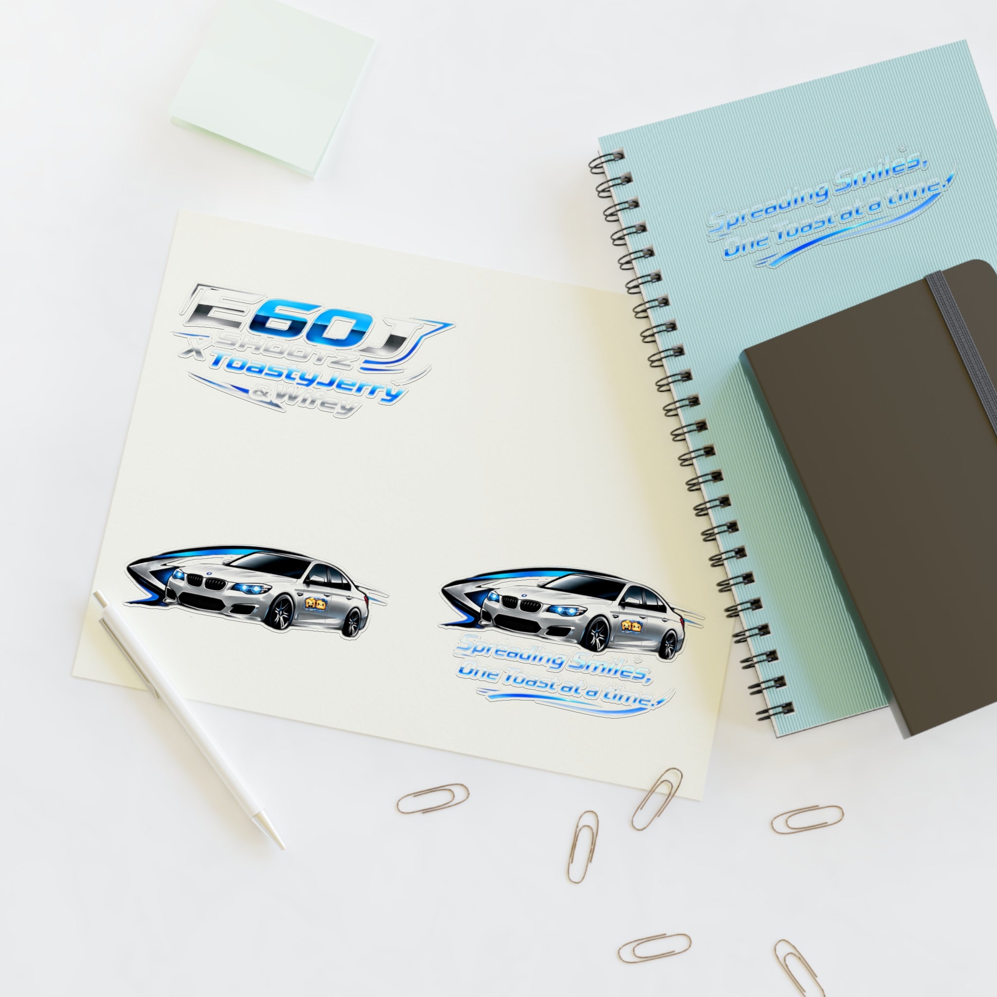 E60J x ToastyJerry & Wifey Collab - Sticker Sheet
