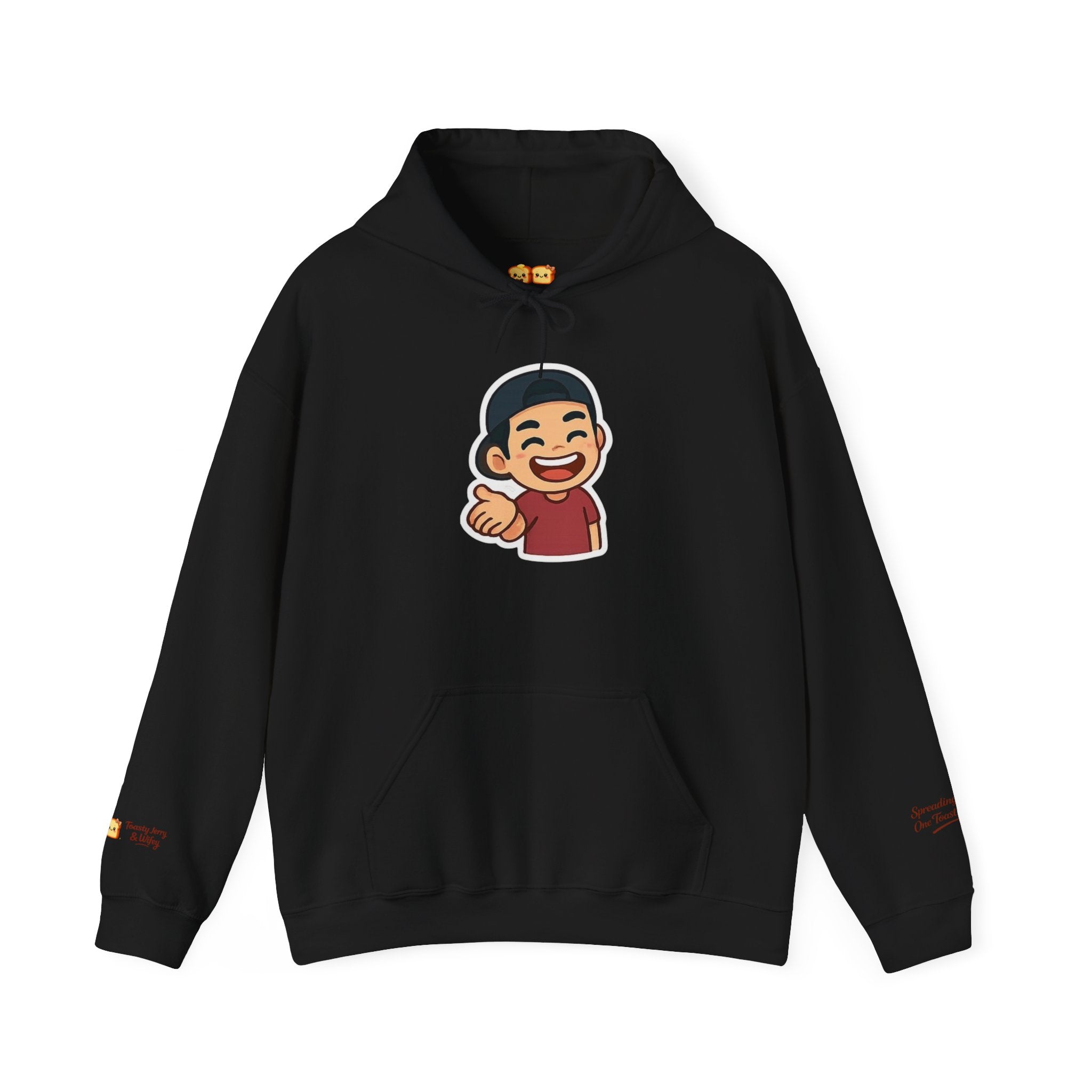 ToastyJerry Emoji Face - Graphic Hoodie