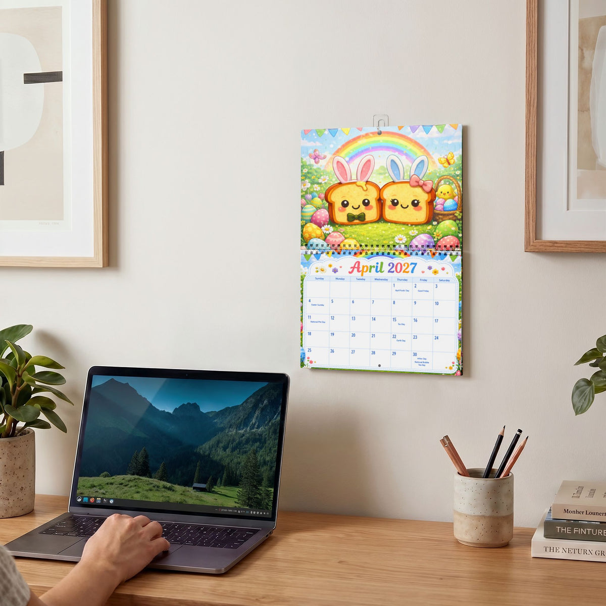 Toasty Jerry & Wifey 2027 Wall Calendar