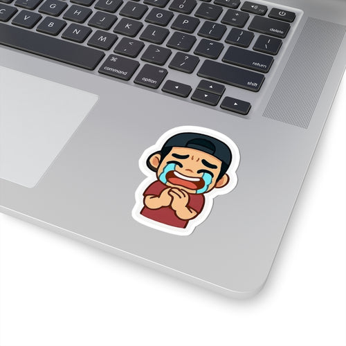 Crying Emoji Sticker — Toasty Jerry Kiss-Cut Sticker