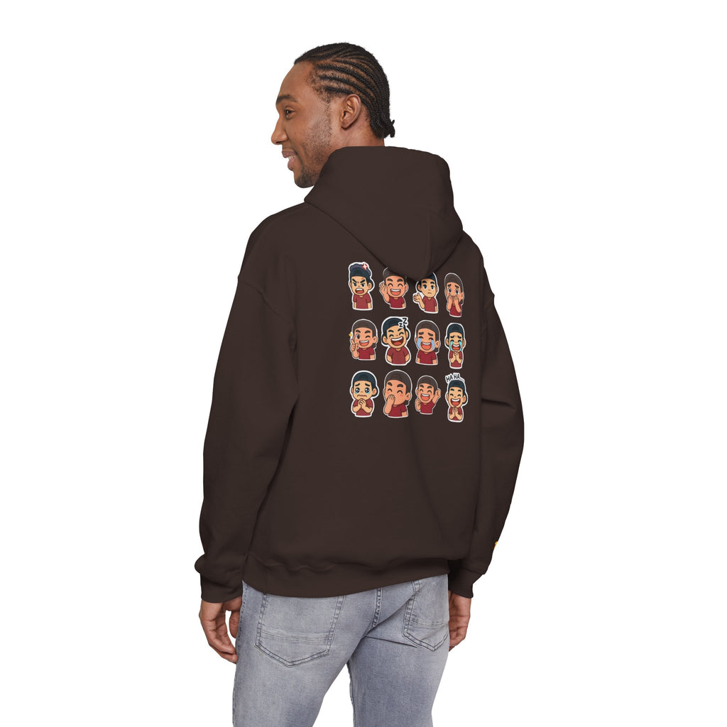 ToastyJerry Emoji Face - Graphic Hoodie
