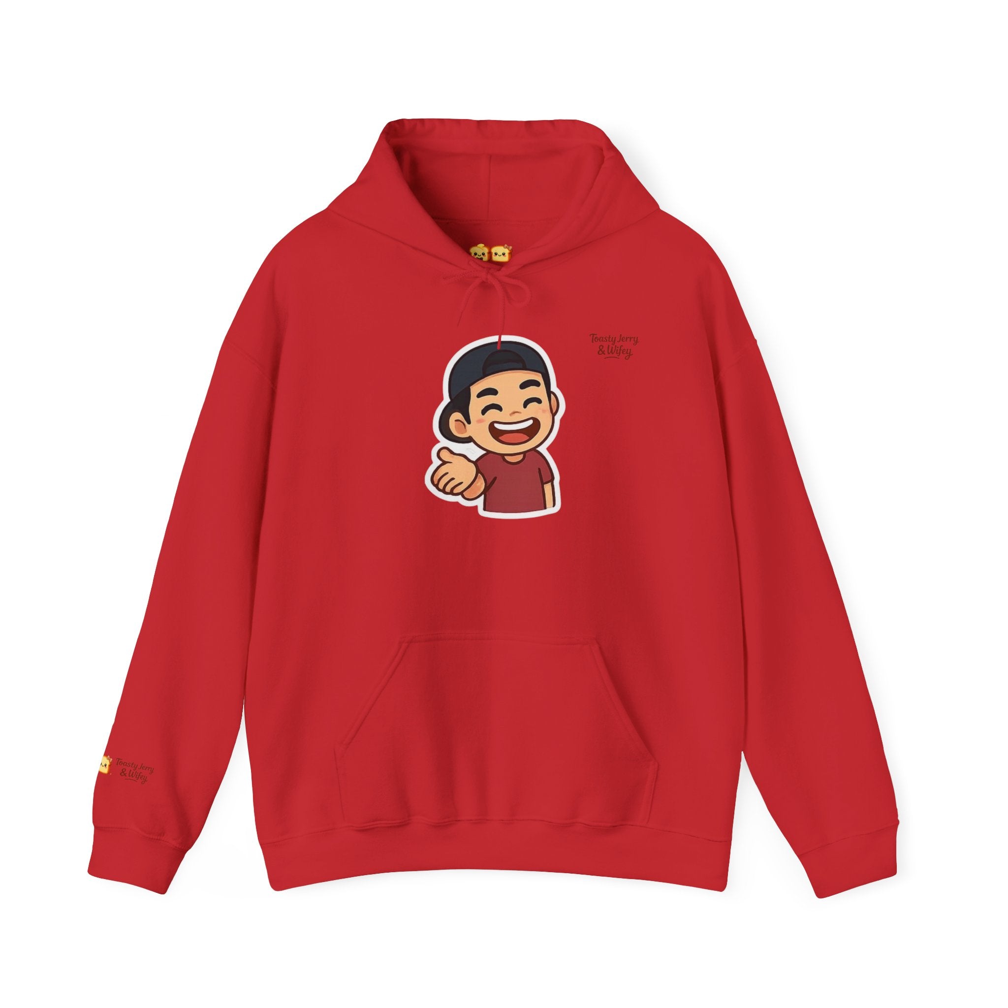 Hoodie — ToastyJerry Emoji Face Graphic Hoodie