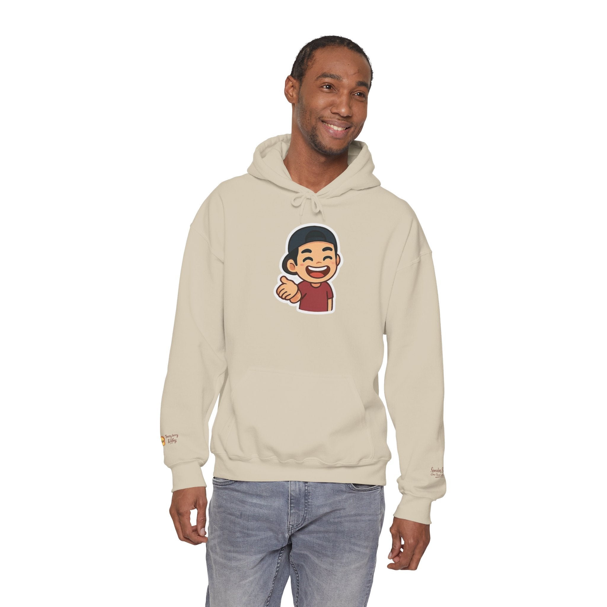 ToastyJerry Emoji Face - Graphic Hoodie
