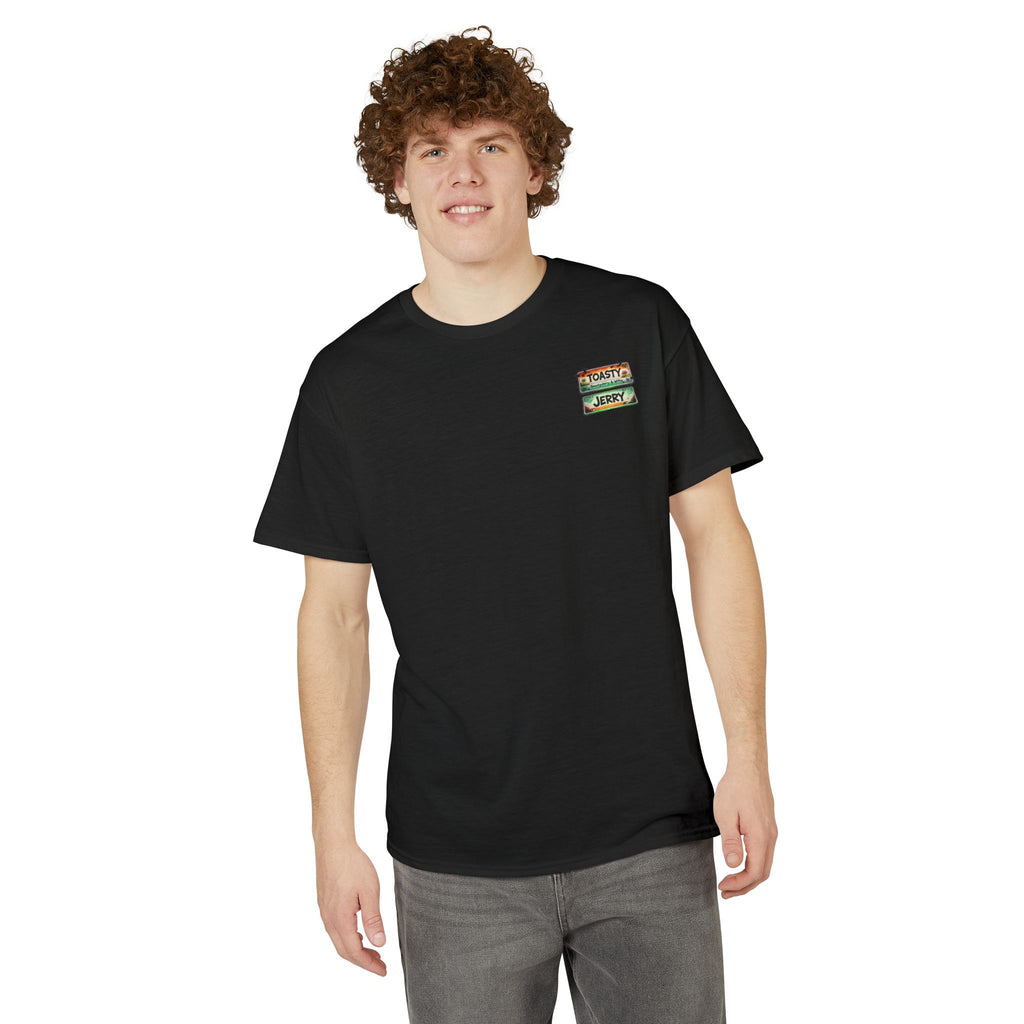 T-Shirt — "Toasty Jerry" Neon Rave