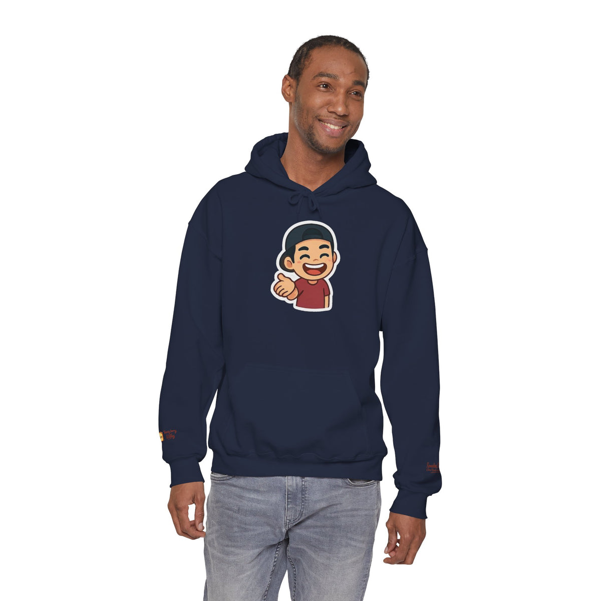 ToastyJerry Emoji Face - Graphic Hoodie