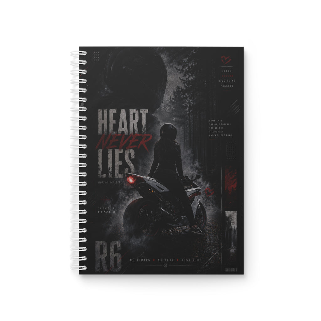 Heart Never Lies R6 Spiral Notebook