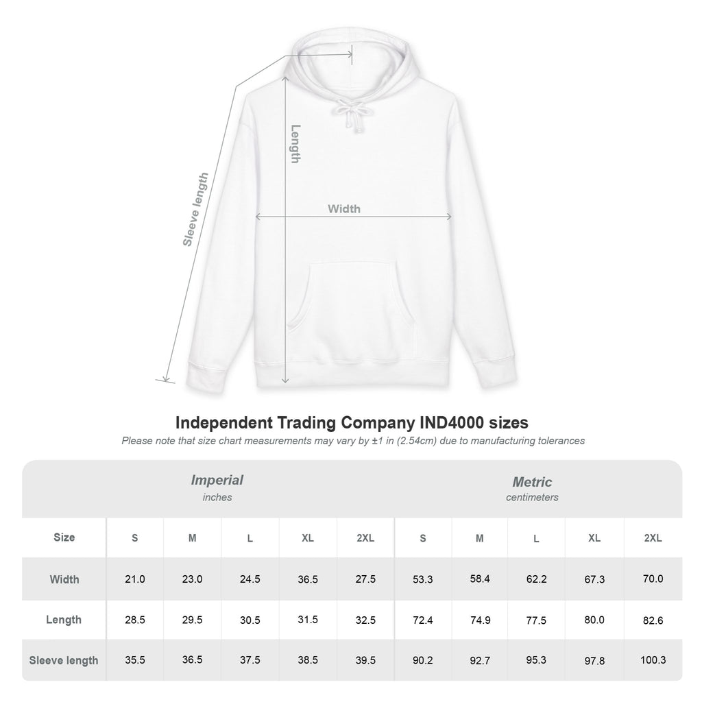 Heavyweight Hoodie - "Toasty Jerry" Neon Rave