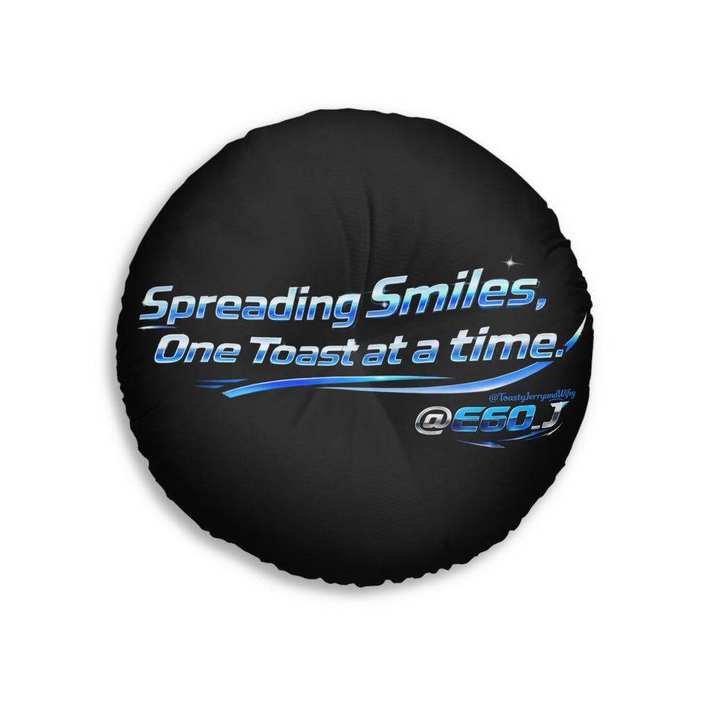 E60J x ToastyJerry & Wifey Collab - Round Tufted Pillow