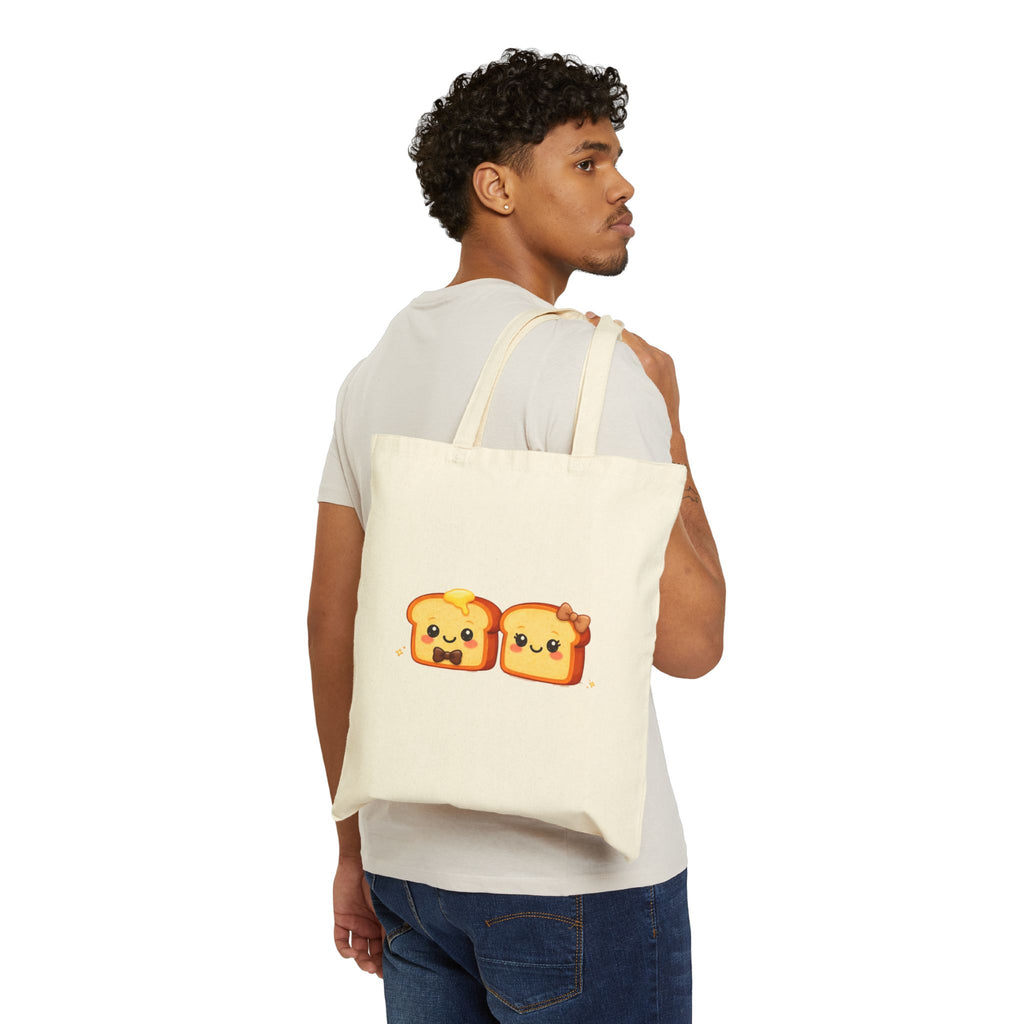 Tote Bag - Toasty Jerry & Wifey Canvas Tote Bag