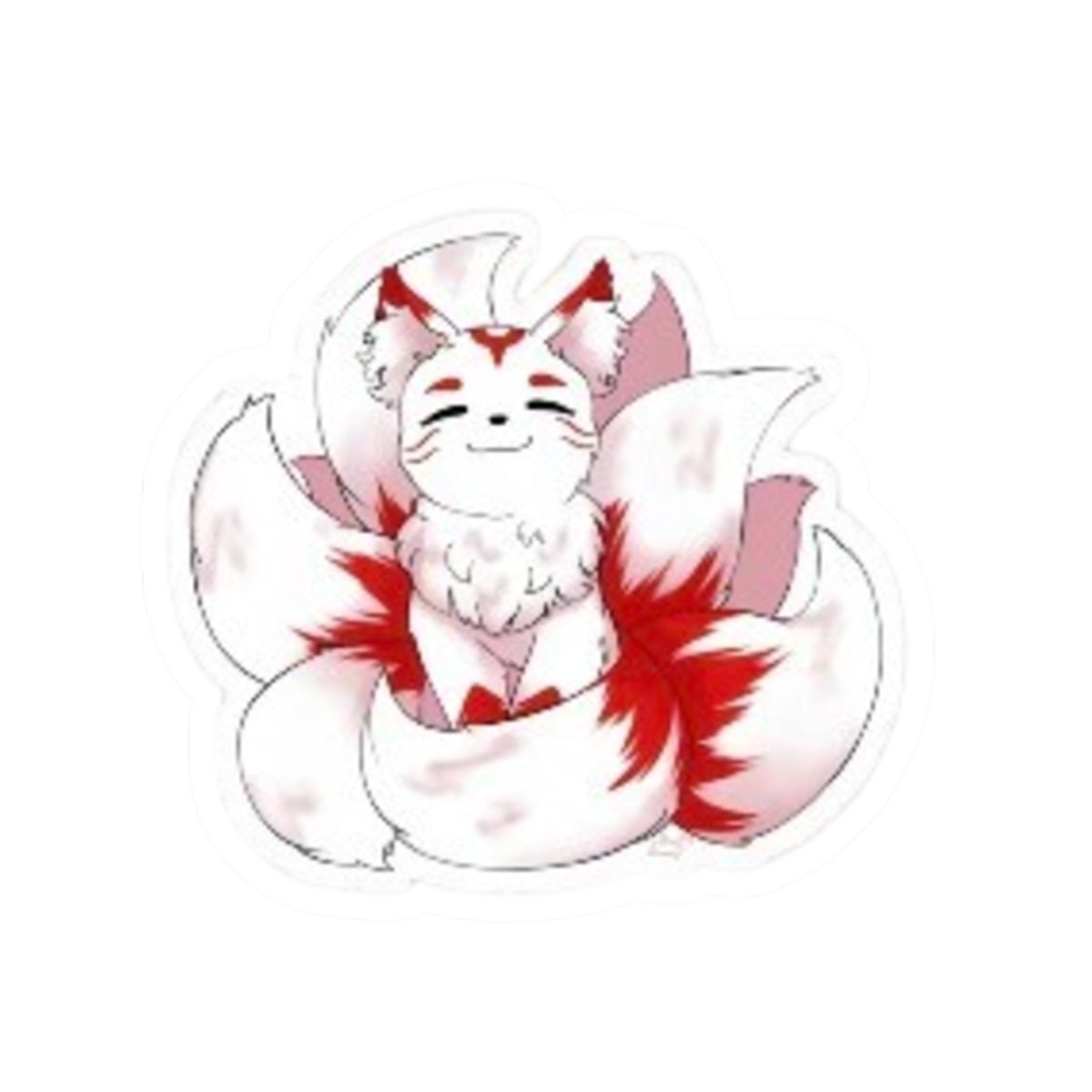 Kitsune Fox Sticker