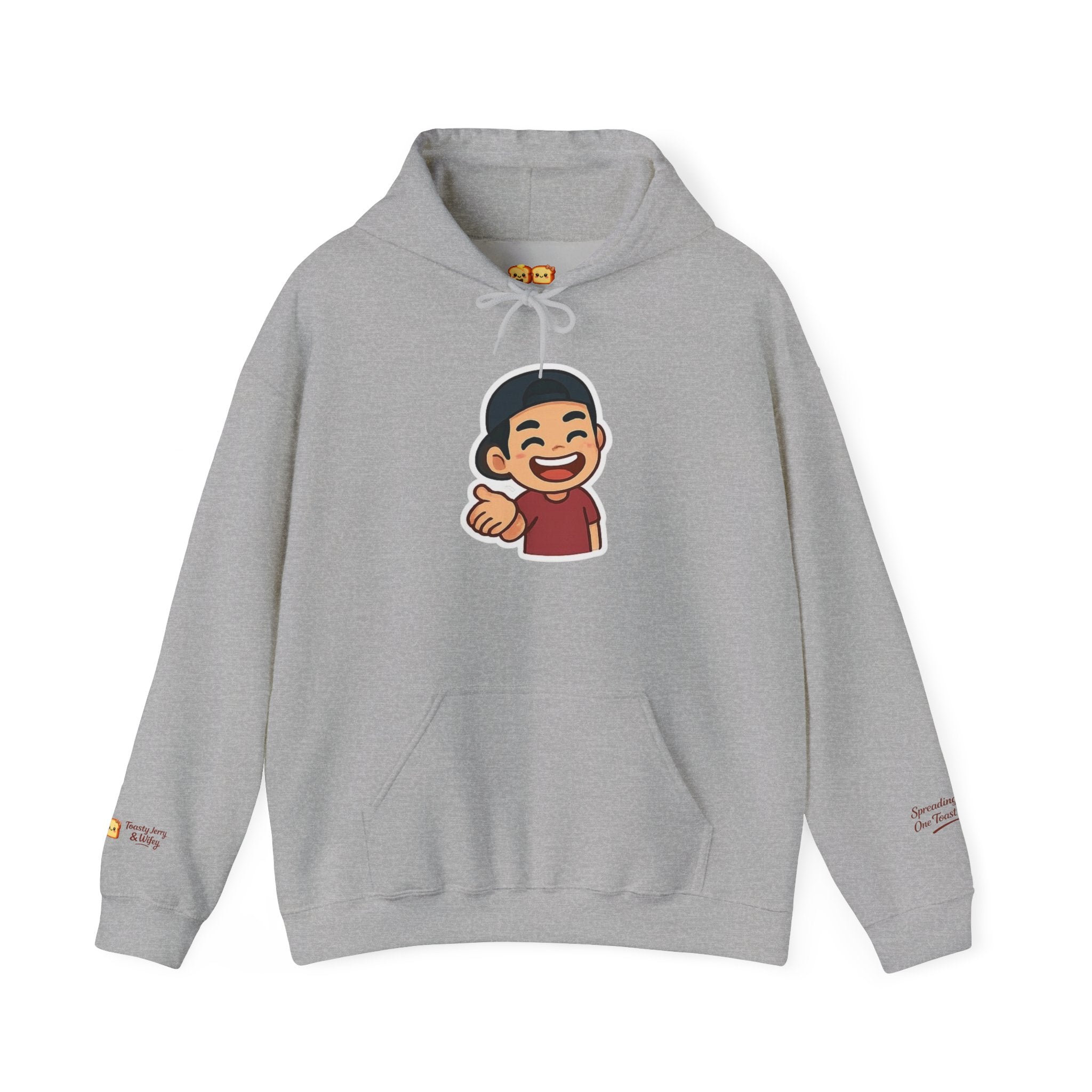 ToastyJerry Emoji Face - Graphic Hoodie