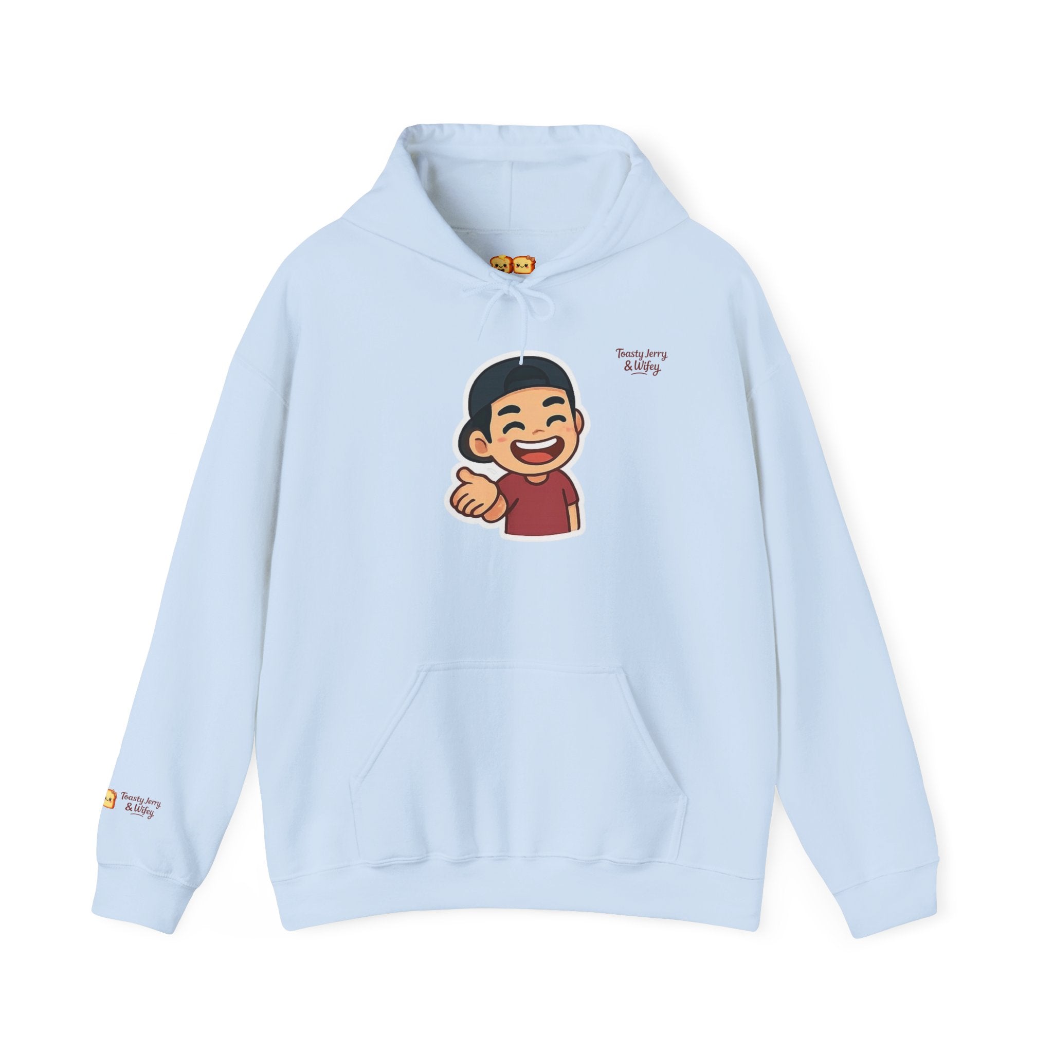Hoodie — ToastyJerry Emoji Face Graphic Hoodie