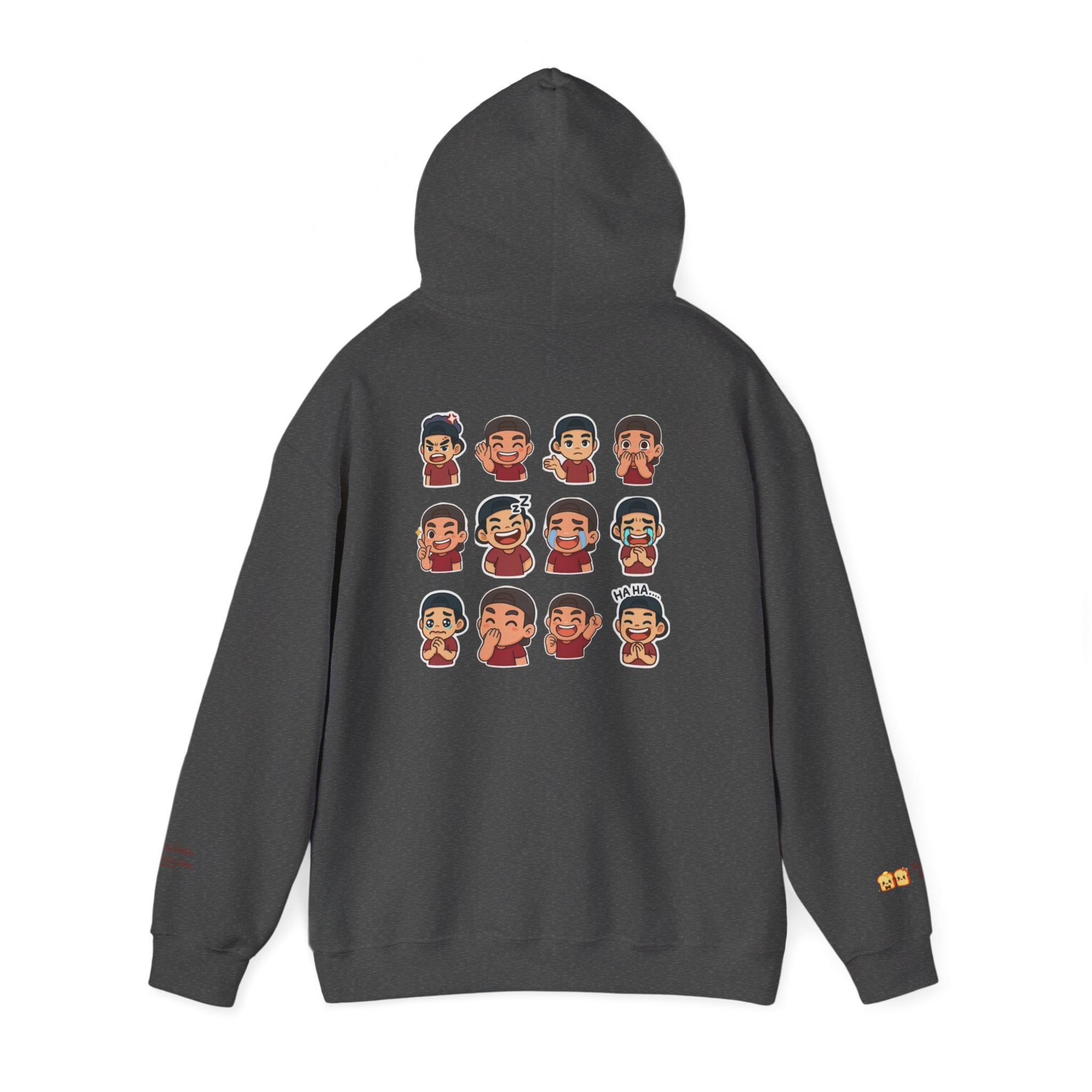 ToastyJerry Emoji Face - Graphic Hoodie