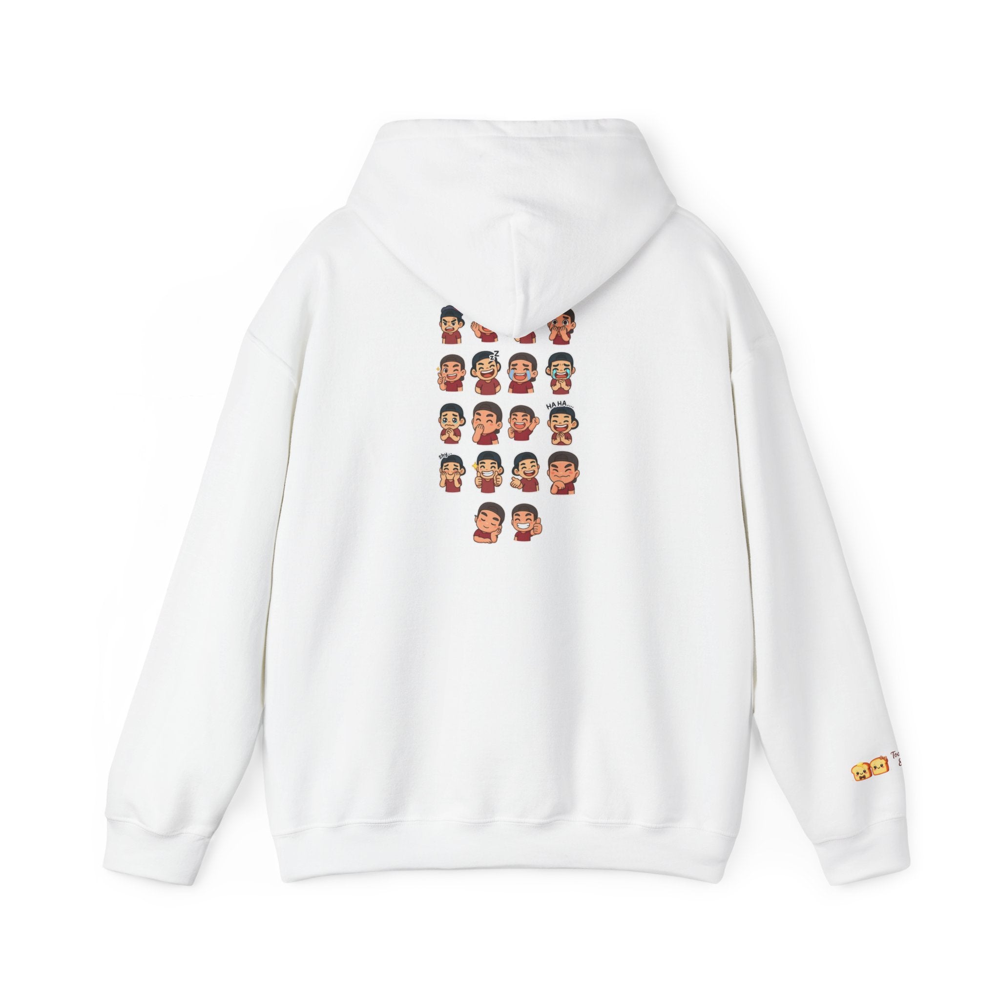 Hoodie — ToastyJerry Emoji Face Graphic Hoodie