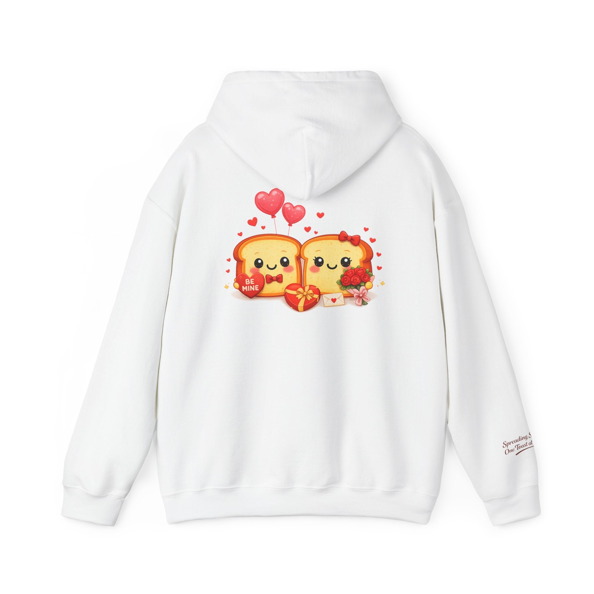 Hoodie — "ToastyJerry & Wifey" Valentines Graphic Hoodie