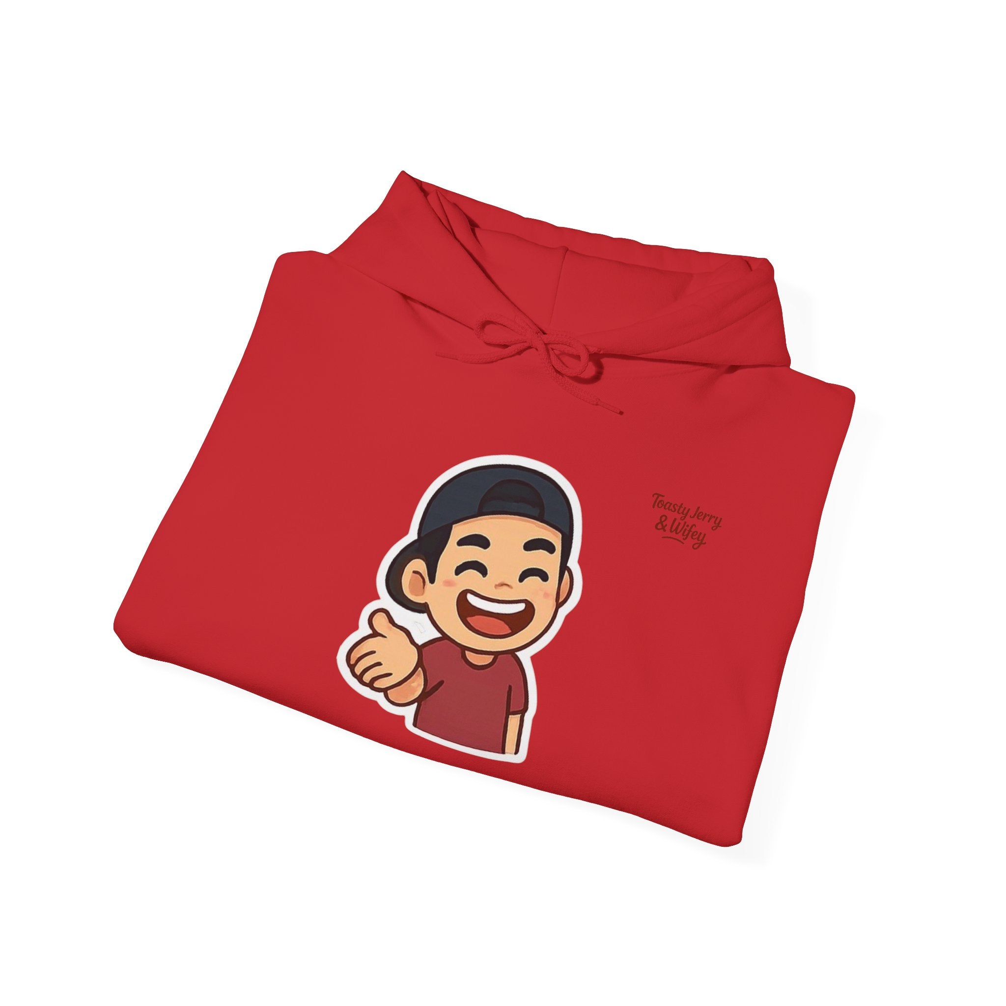 Hoodie — ToastyJerry Emoji Face Graphic Hoodie