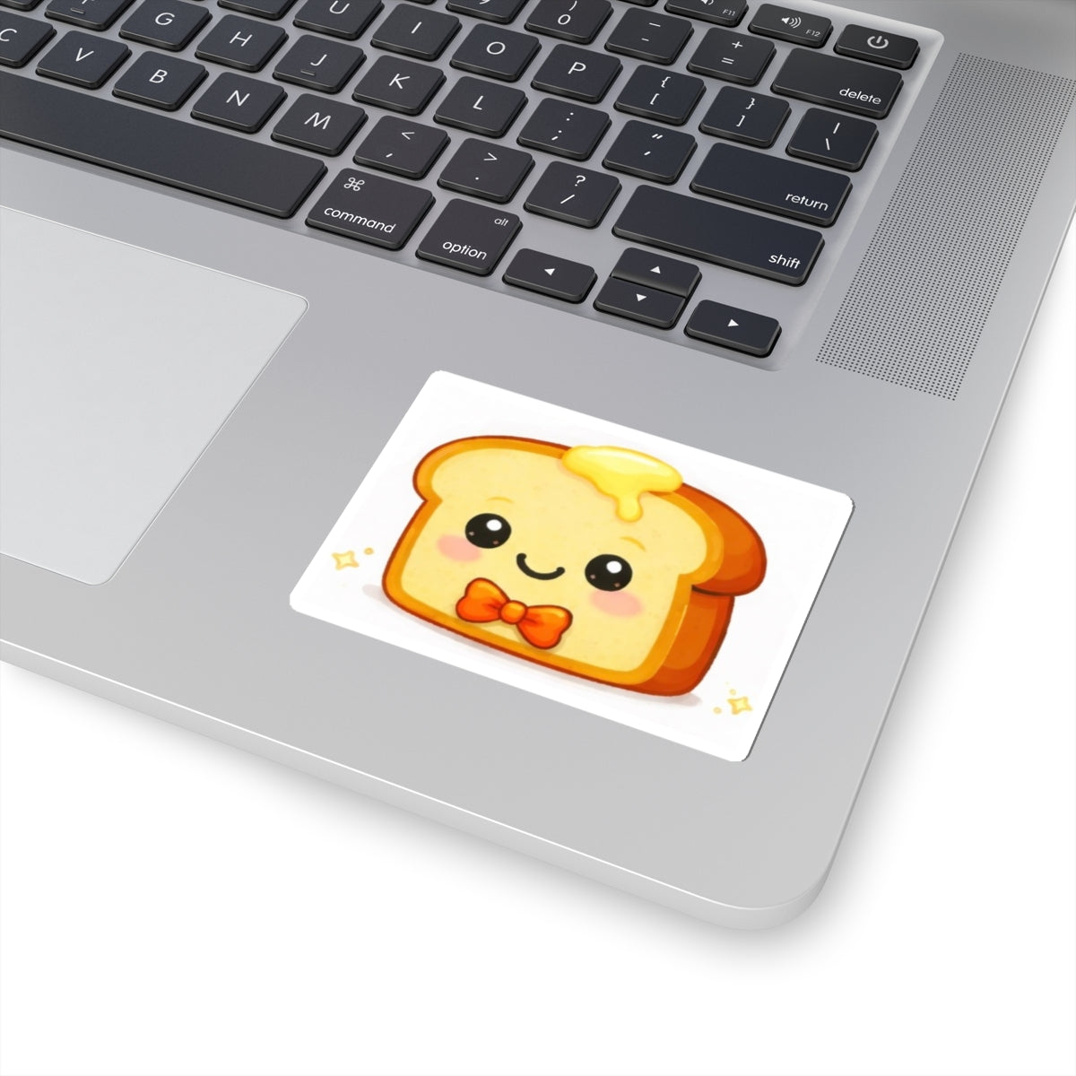 Kiss-Cut  Sticker — Toasty Orange Bowtie