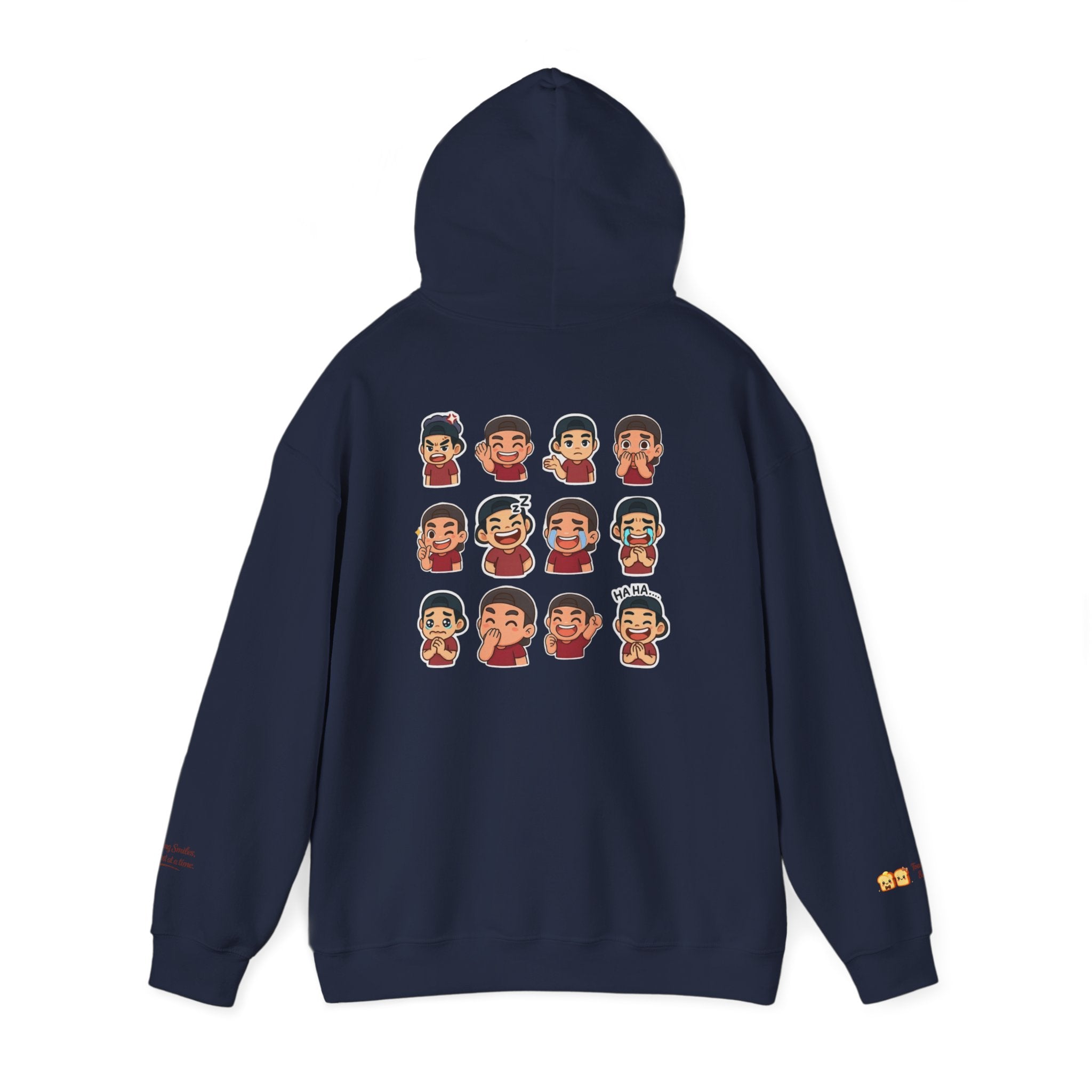 ToastyJerry Emoji Face - Graphic Hoodie