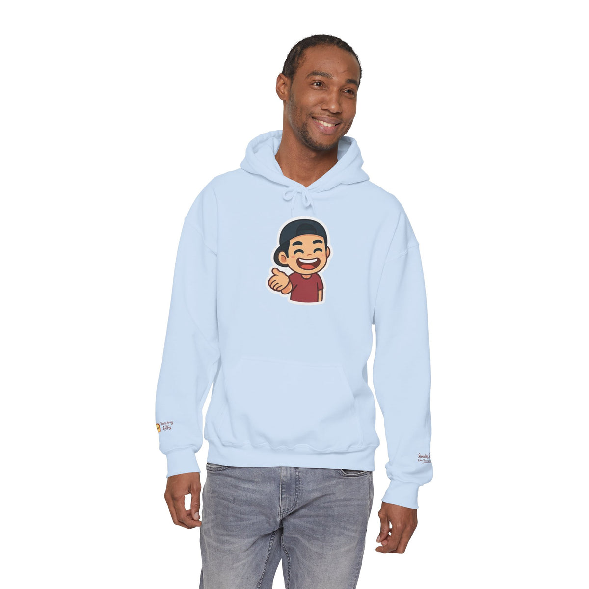 ToastyJerry Emoji Face - Graphic Hoodie