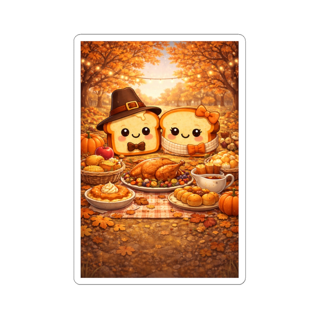 Cute Toasty November Stickers