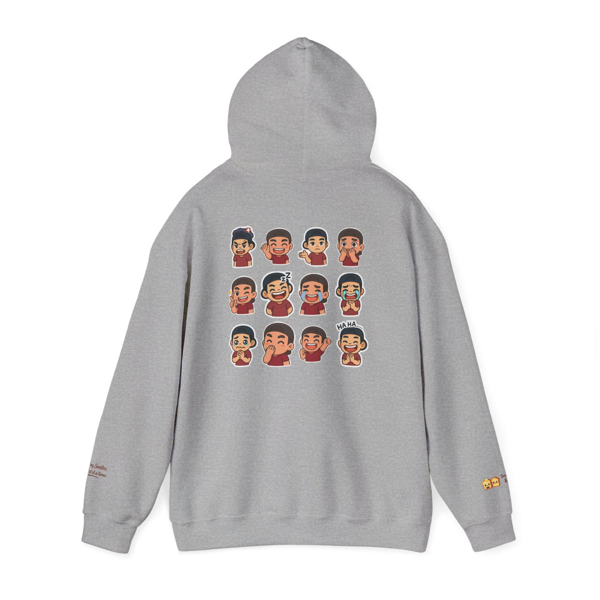 ToastyJerry Emoji Face - Graphic Hoodie