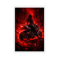 Kiss-Cut Sticker —  Celi Dark Red Night