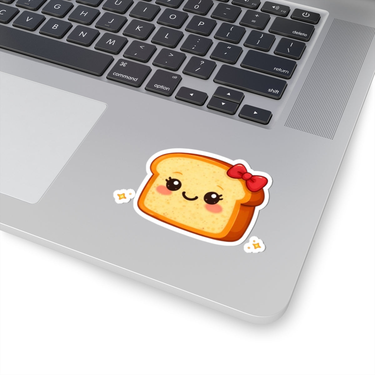 Kiss-Cut Sticker — Toasty Red Bow