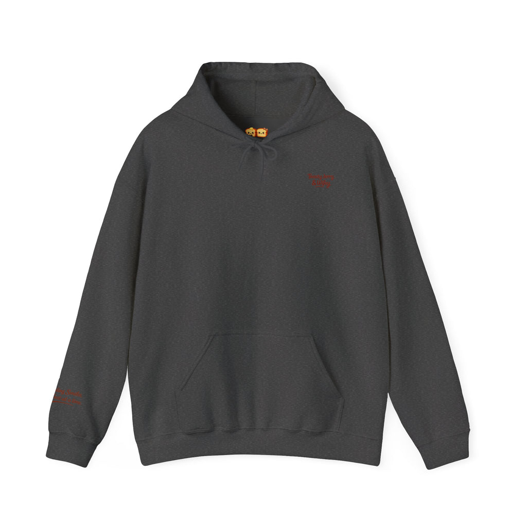 Lightweight Hoodie - ToastyJerry & Wifey Hoodie (Small Text Front)