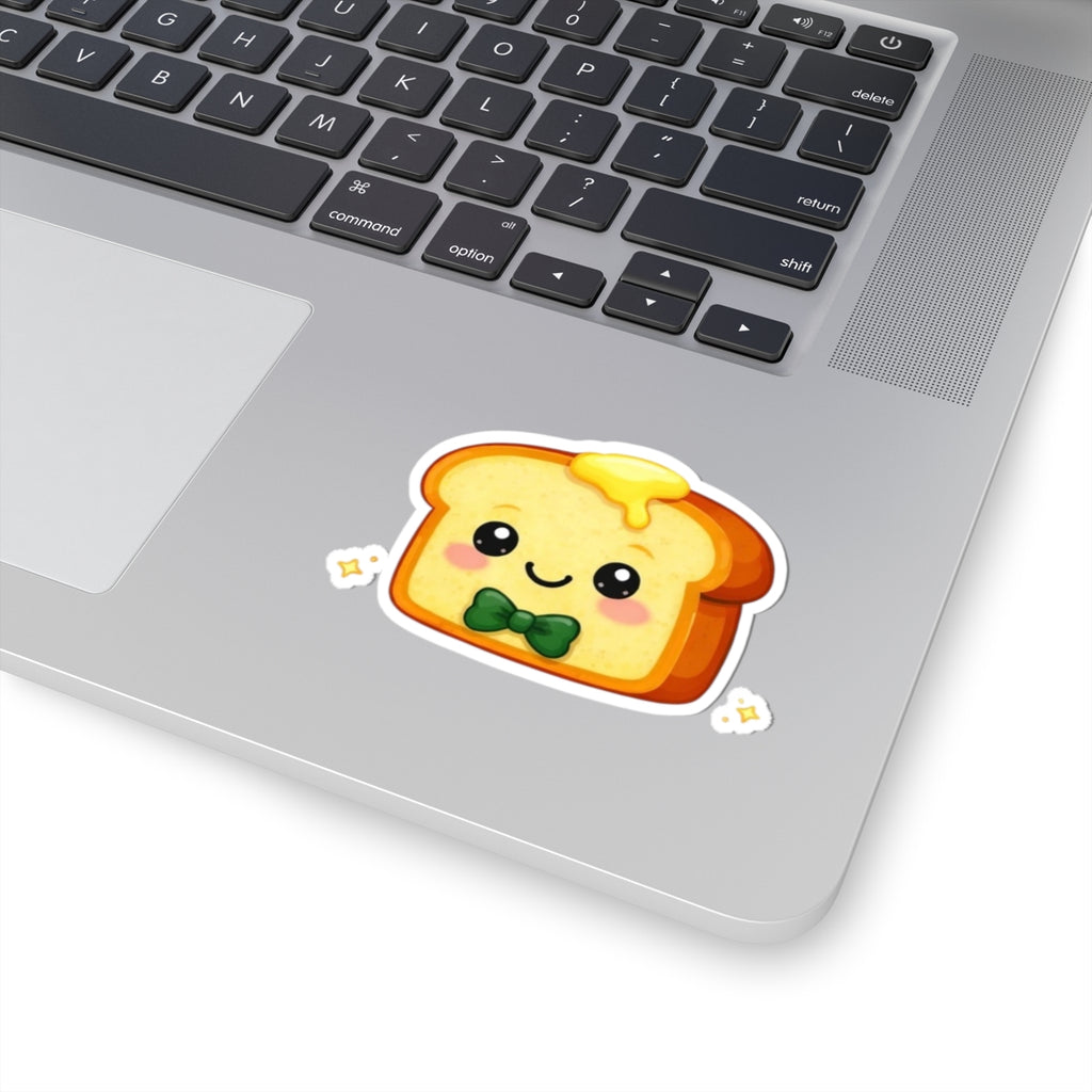 Kiss-Cut  Sticker — Toasty Dark Green Bowtie