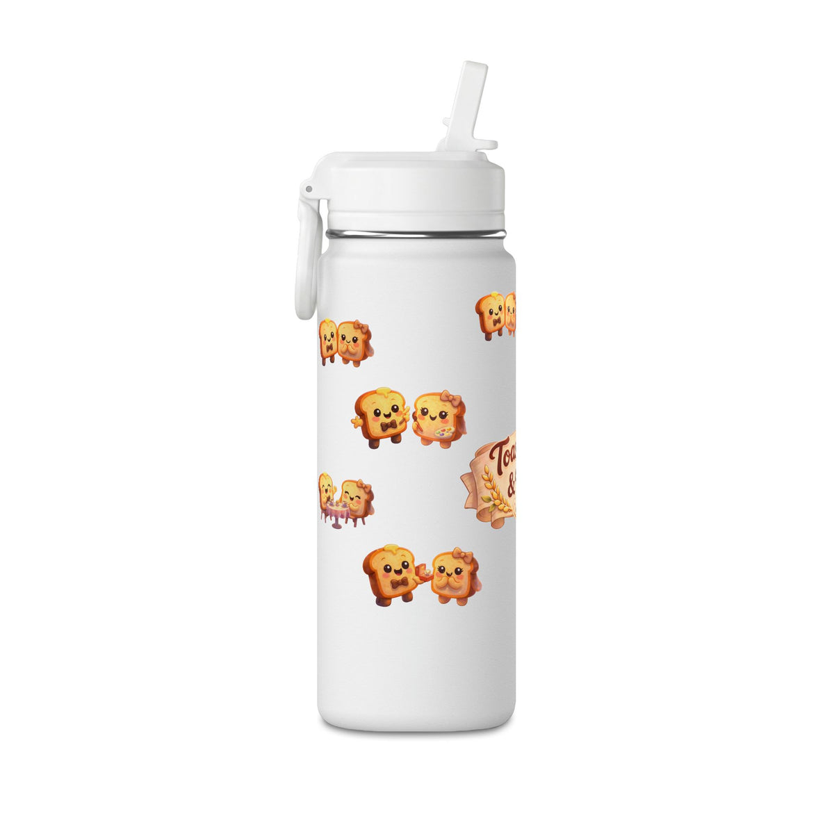 Toasty Jerry & Wifey Story Book - 20oz Stainless Sports Bottle