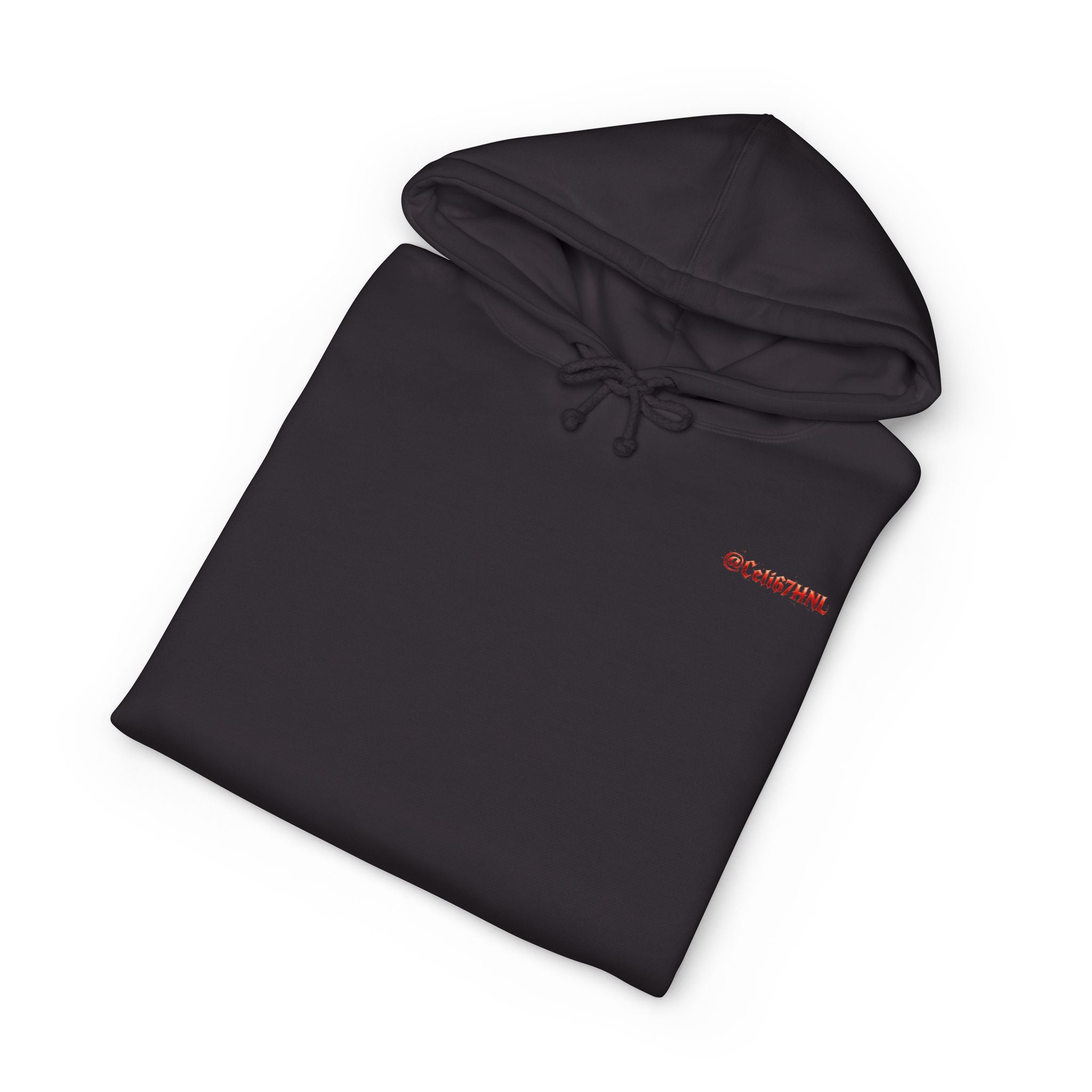 Heavyweight Hoodie —  Celi Dark Red Night