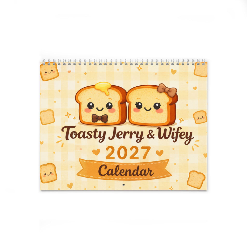 Toasty Jerry & Wifey 2027 Wall Calendar